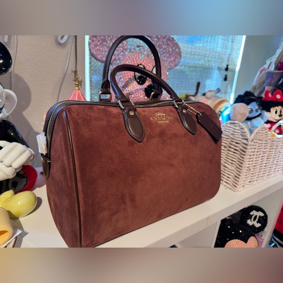 Coach Rowan Large Satchel Bag New in Plastic - Picture 2 of 7